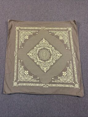 Tom Beckbe Bandana Scarf Green Classic Design Made In USA 100% Cotton